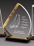 Custom Reflections sail award. (small), 5 1/2