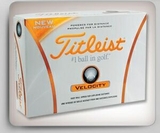 Custom Titleist Velocity 12-Piece Golf Ball Box, 7 7/16
