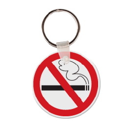 Custom No Smoking Key Tag