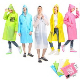 Custom Eco-friendly EVA Raincoat