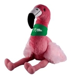 Custom Soft Plush Flamingo with Bandana 12