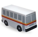 Custom City Bus Stress Reliever Squeeze Toy