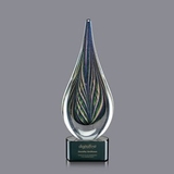 Custom Cobourg Award on Black Base - 11 1/2