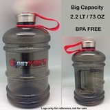 Custom Jumbo Sports Water Bottle, 2.1 LT/ 73 OZ- Stainless Cap *Customize this bottle style (body), 10.5