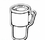 Custom COFFEEMUG1 - Indoor NoteKeeper&#0153 Magnet, Price/piece