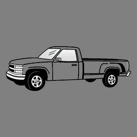 Custom Truck (Pick Up, Chevy) Zip Up
