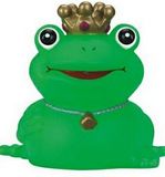 Blank Rubber Princess Frog Toy