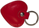 Custom Leather Heart Keyring, 2