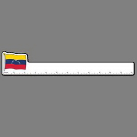 12" Ruler W/ Flag of Venezuela