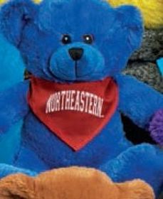 Custom 10" Blue Patty Bear Stuffed Animal