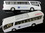 Custom Bus, Coach Bus, Tour Bus, Modern Bus, 7" L X 1 3/4" W X 2 1/4" H, Price/piece