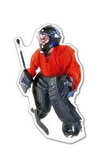 Custom Hockey Goalie Magnet - 13.1-15 Sq. In. (30 MM Thick)