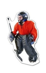 Custom Hockey Goalie Magnet - 13.1-15 Sq. In. (30 MM Thick)