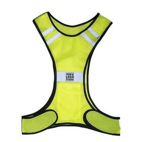 Custom Reflective Safety Vest, 22 1/16" L x 18 7/8" W