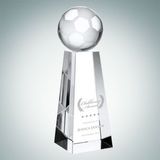 Custom Championship Soccer Optical Crystal Award (Medium), 7
