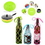 Custom Multi-function Silicone Wine Bottle Holder / Pot Mat, 7 1/8" L x 7 1/8" W, Price/piece