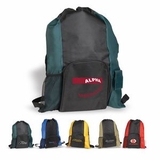 Custom Sports Pack, Islander Drawstring Tote/Backpack In One, 14