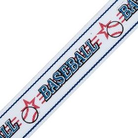 Blank Ry Series Imported Sports Neck Ribbon (Baseball), 32" L X 7/8" W