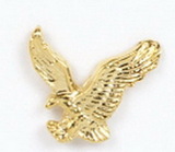 Custom Gold Eagle Stock Cast Pin