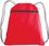 Polyester Drawstring Backpack w/ Zipper Front Pocket - Blank (14"x19"), Price/piece