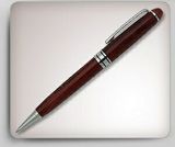 Custom Silver Trim Rosewood Pen