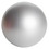 Custom Silver Squeezies Stress Reliever Ball, 2.75" Diameter, Price/piece