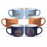 Coffee mug, 14 oz. Cappuccino Mug, Ceramic Mug, Personalised Mug, Custom Mug, Advertising Mug, 3.25