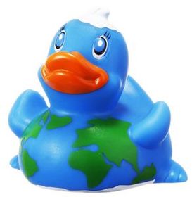 Custom Rubber "Round The World" Duck