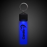 Custom Blue LED Key Chain, 4.25