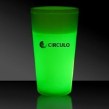 Custom 12 Oz. Green Glow Cup