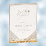 Custom Gold Jewel Mirage Acrylic Award (Large), 7