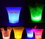 Custom LED Ice Bucket, 10 1/4" L x 8 5/8" W x 6 3/8" H, Price/piece
