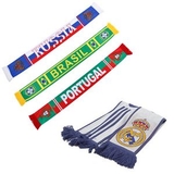 Rugby/Soccer Custom Scarf With Fringe, 55