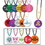 Custom 33" Print-N-Toss Medallion Beads w/ 1-color Direct Imprinted Medallion, Price/piece