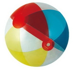 Custom Inflatable Translucent Multi Color Beach Ball (16