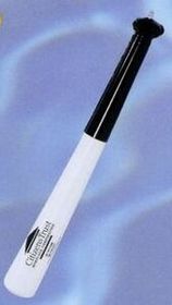 Custom Inflatable Baseball Bat -Black/ White / 28"