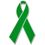Blank Green Awareness Ribbon Lapel Pin, 1" H, Price/piece
