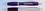 Custom 5-3/4"x17/32" Curve Glossy Barrel Pen w/ Chrome Trim (Screened), Price/piece