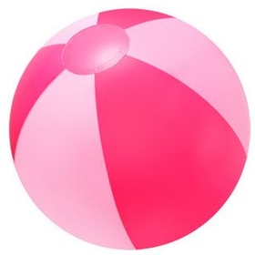 Custom 16" Inflatable Tone On Tone Pink Beach Ball