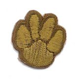 Custom Animal Embroidered Applique - Paw