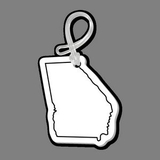 Custom Georgia State Bag Tag