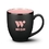 Custom Dereham Mug - 16oz Black/Pink, Price/piece