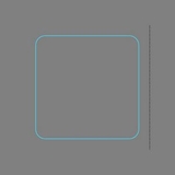 Custom Square 1-3/8 Paper A/F