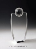 Custom Golf Award Crystal Award Trophy., 9