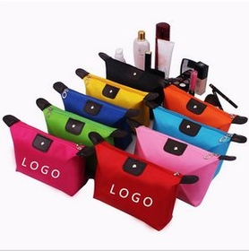 Custom Cosmetic Vanity Bag, 10 3/5" L x 4.7" W x 3" H