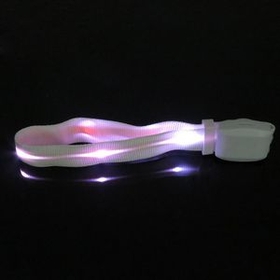 Custom LED Nylon Bracelet With Remote, 12.6" L x 0.87" W
