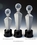 Custom Golf Optical Crystal Award Trophy., 11" L x 3.5625" W x 3.5625" H, Price/piece