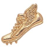 Blank Track Shoe Chenille Letter Pin