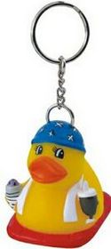 Custom Rubber Pool Party Duck Keychain