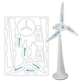 Custom Foam Wind Turbine Puzzle, 16 1/2" H